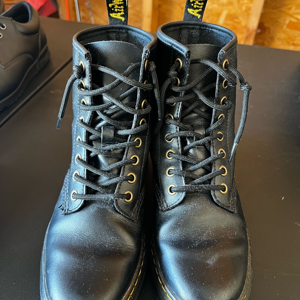 Dr. Martens Black Zavala Boots